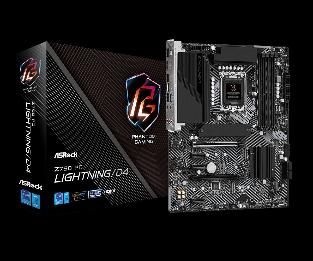 ASrock Z790 PG Lightning DDR4 - Bundkort