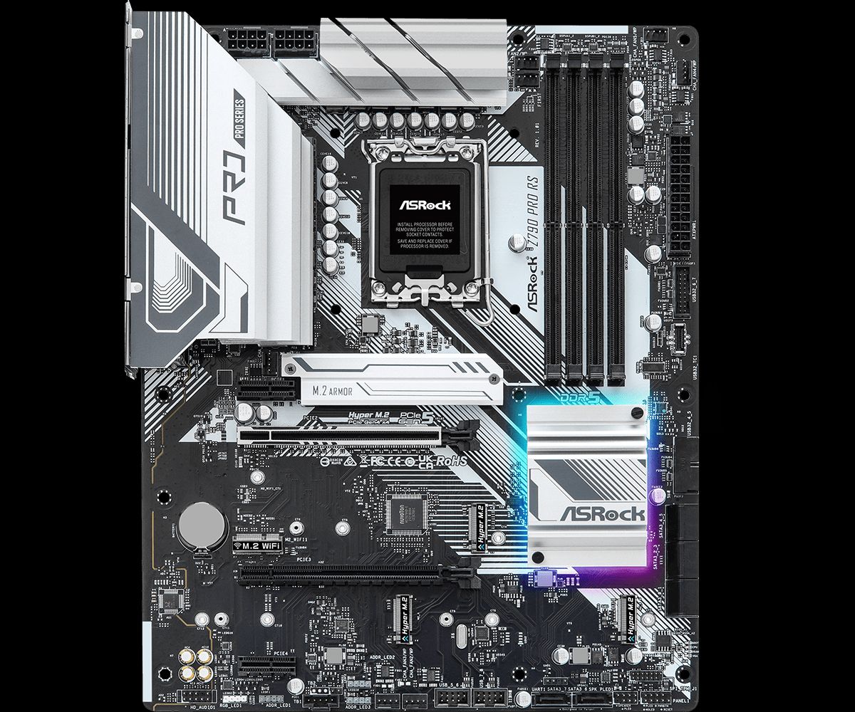 ASRock Z790 Pro RS - Bundkort