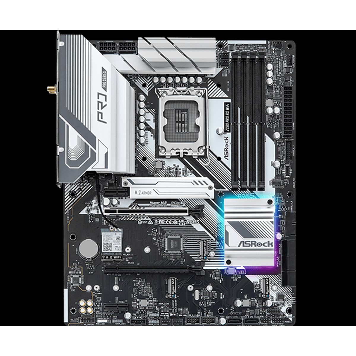 ASRock Z790 Pro RS WIFI - Bundkort