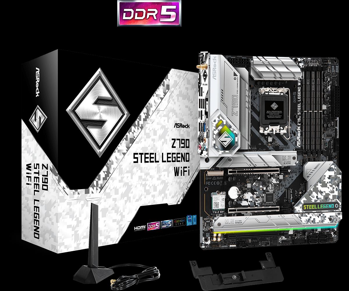 ASRock Z790 Steel Legend WiFi - Bundkort