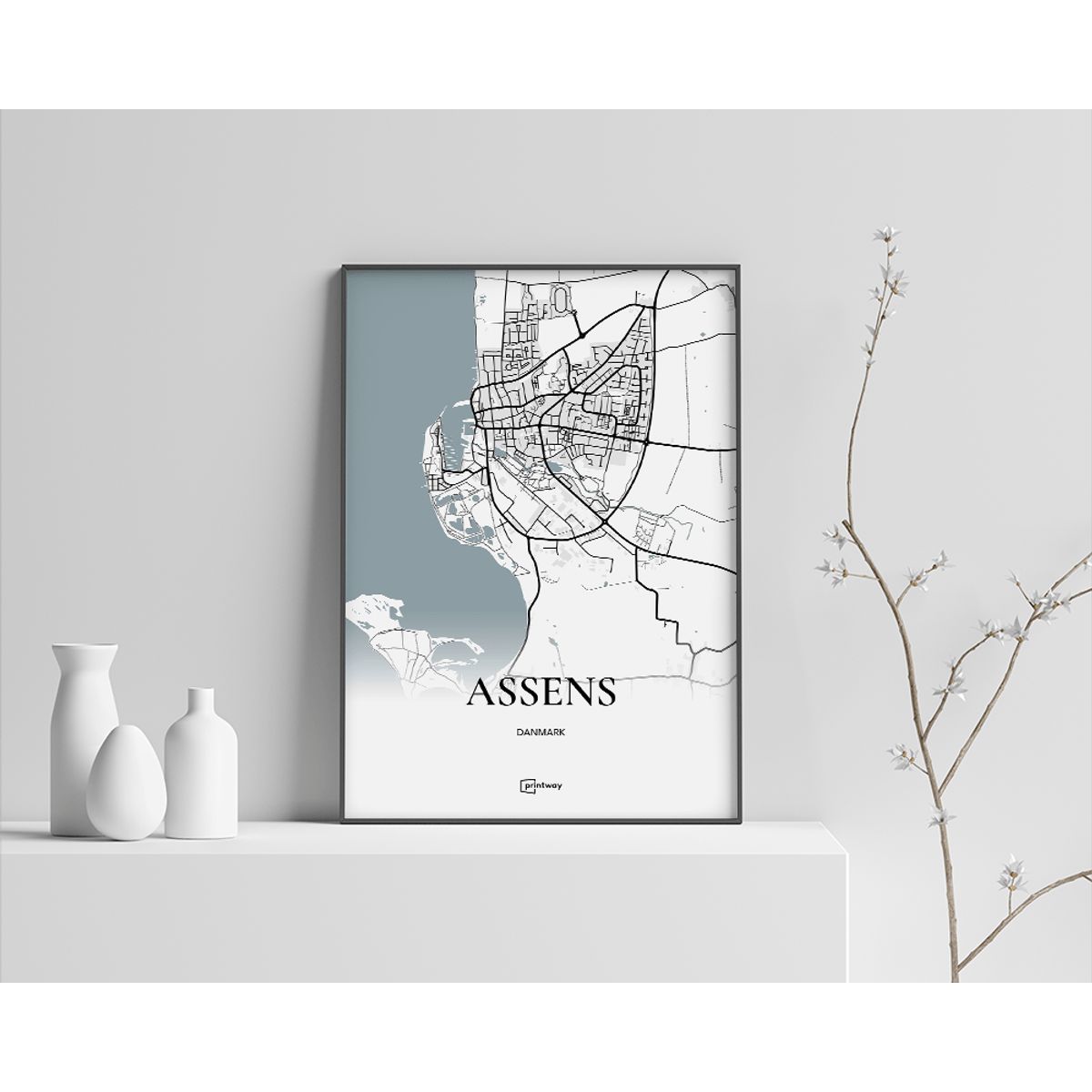 Assens Plakaten 50×70 cm (B2)