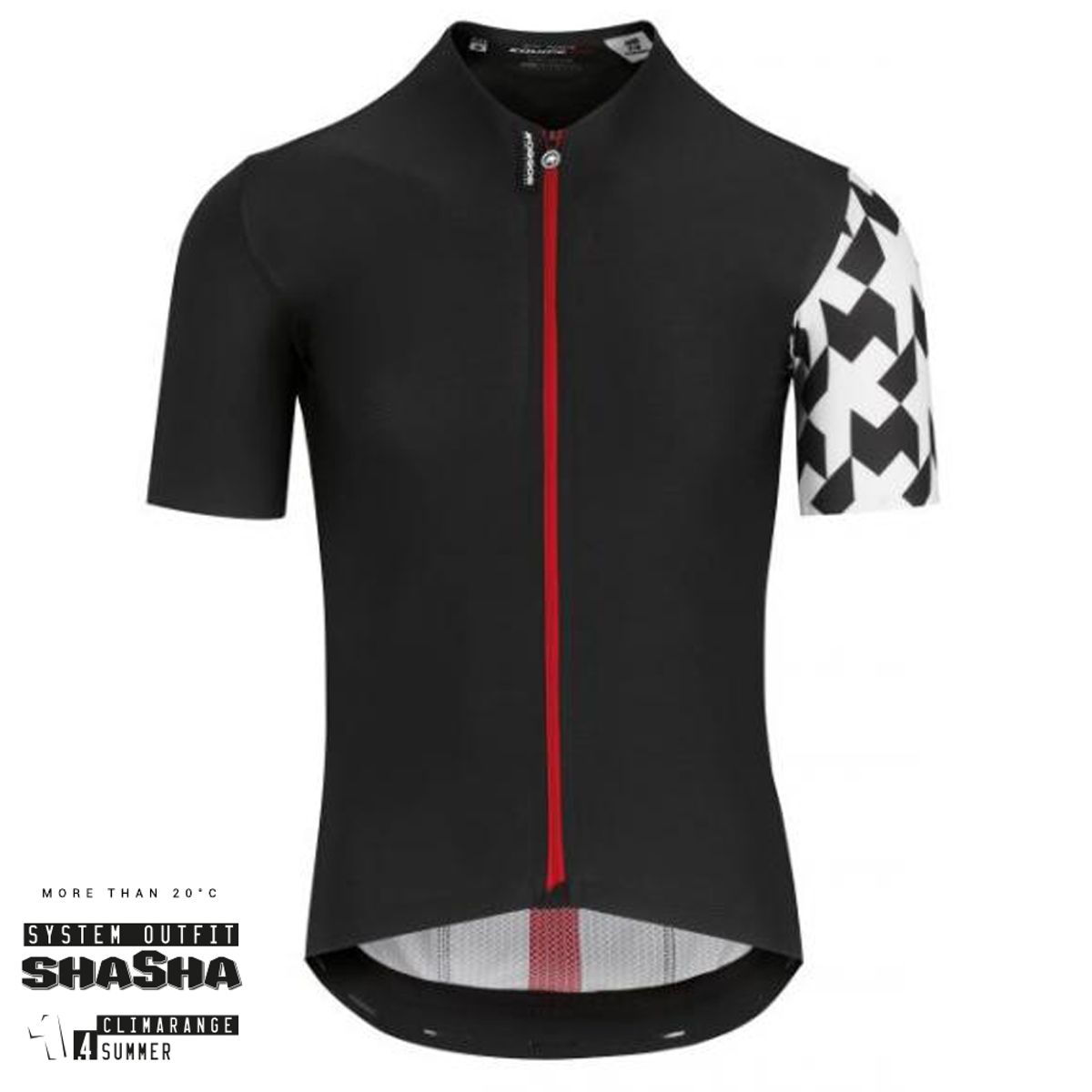 Assos Cykeltrøje Equipe Aero SS Jersey, Black