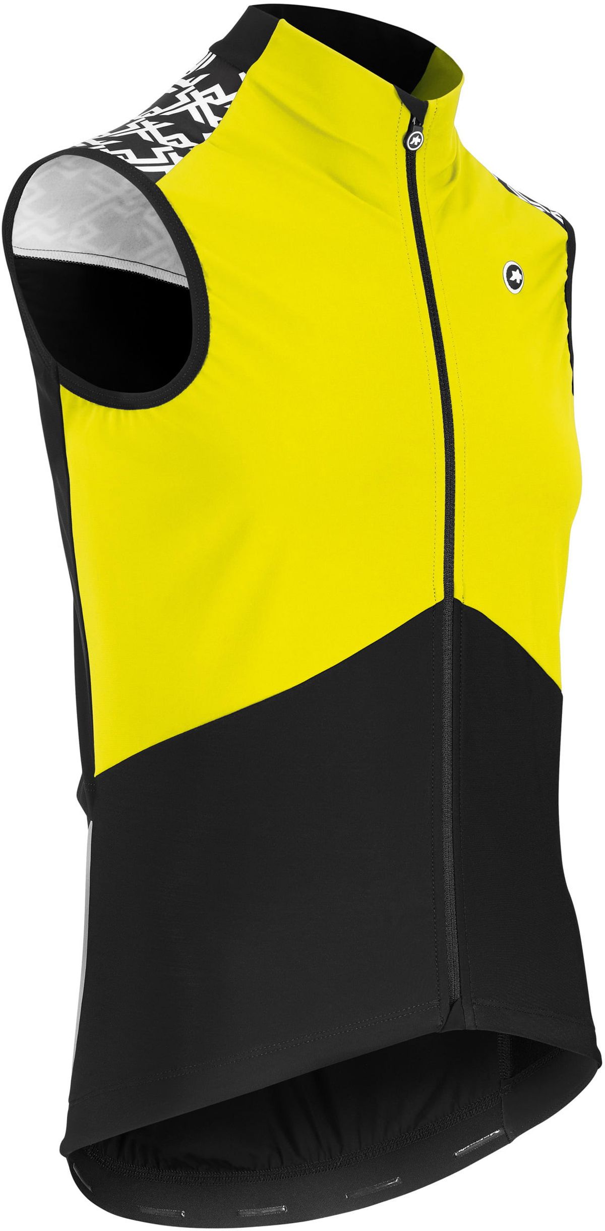 Assos Cykelvest Mille GT Spring Fall Airblock Vest, Gul/Sort