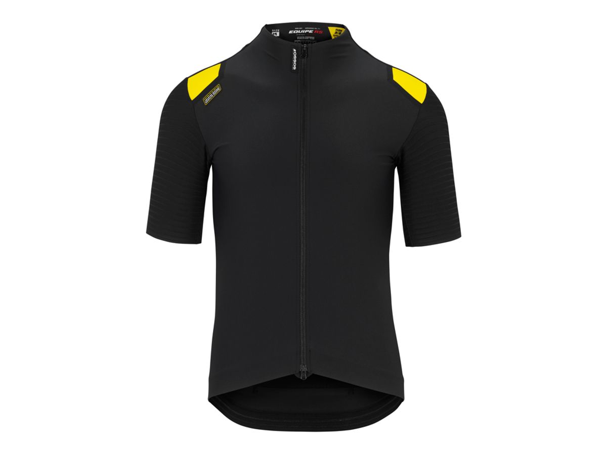 Assos Equipe RS Spring Fall Areo Jersey - Cykeltrøje K/Æ - Sort - Str. M