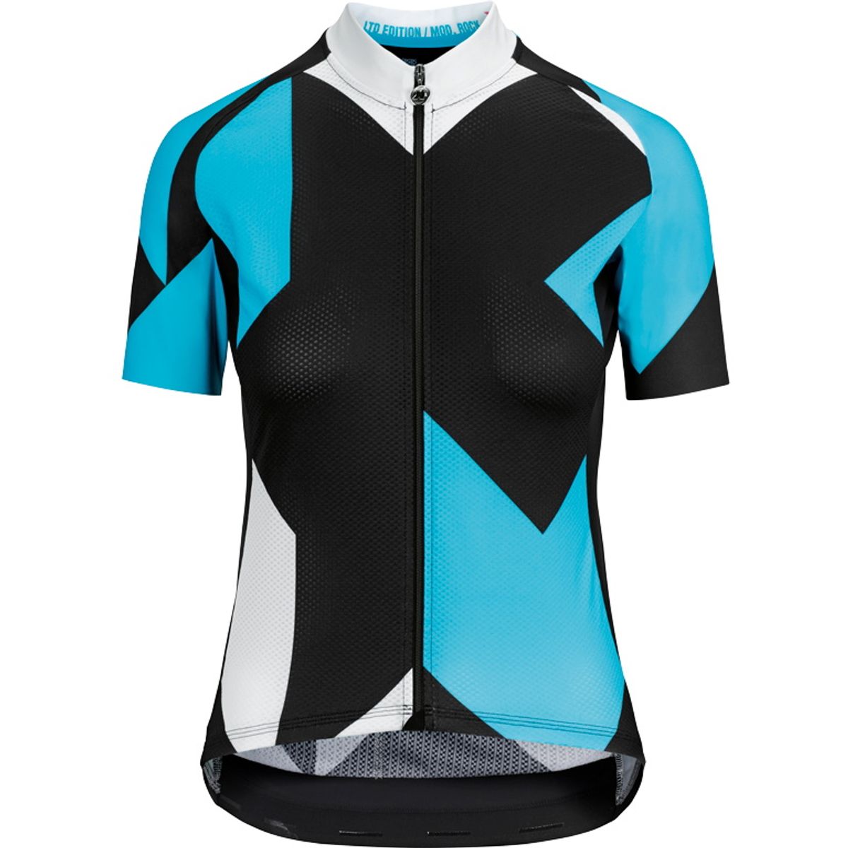 Assos FASTLANE Women's Rock SS Jersey - Kortærmet Cykeltrøje - Blå/Sort