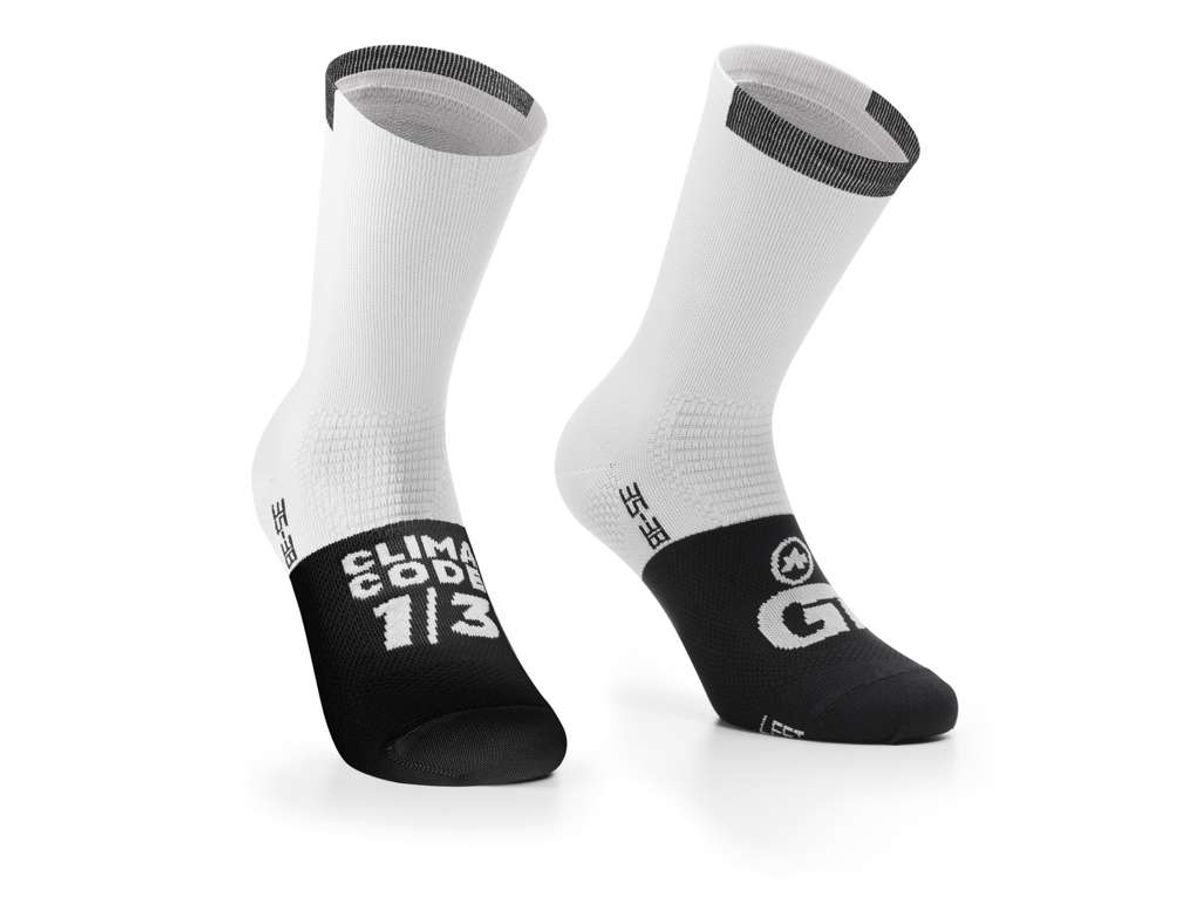 Assos GT C2 - Cykelstrømper - Hvid - Str. II