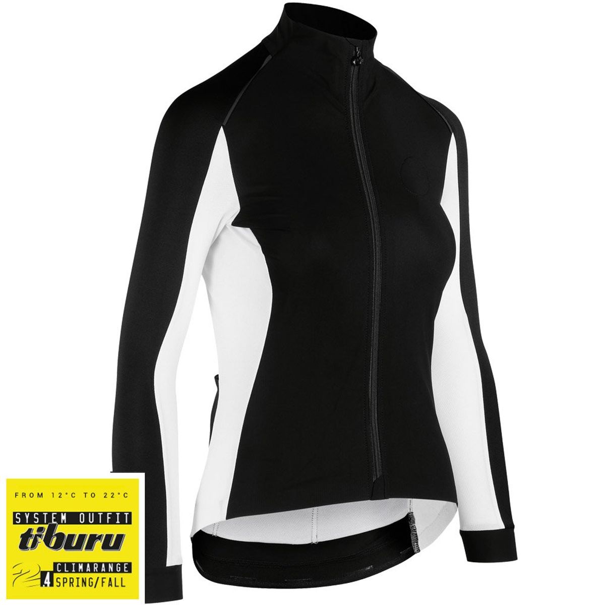 Assos Jakke Tiburu Laalalai Women's Jacket - sort/hvid