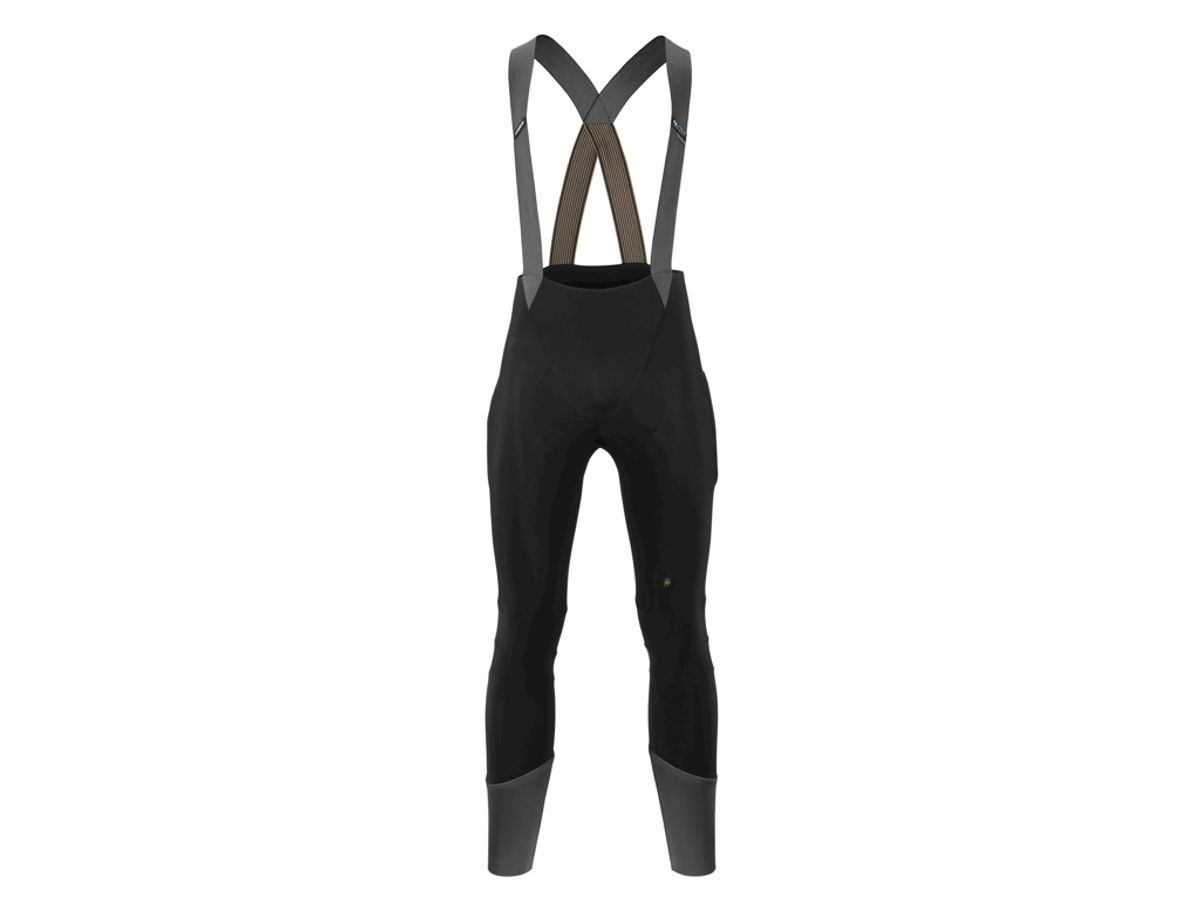 Assos MILLE GT C2 - Vinter bib cykeltights m. pude - Flamme d'or - Str. XLG