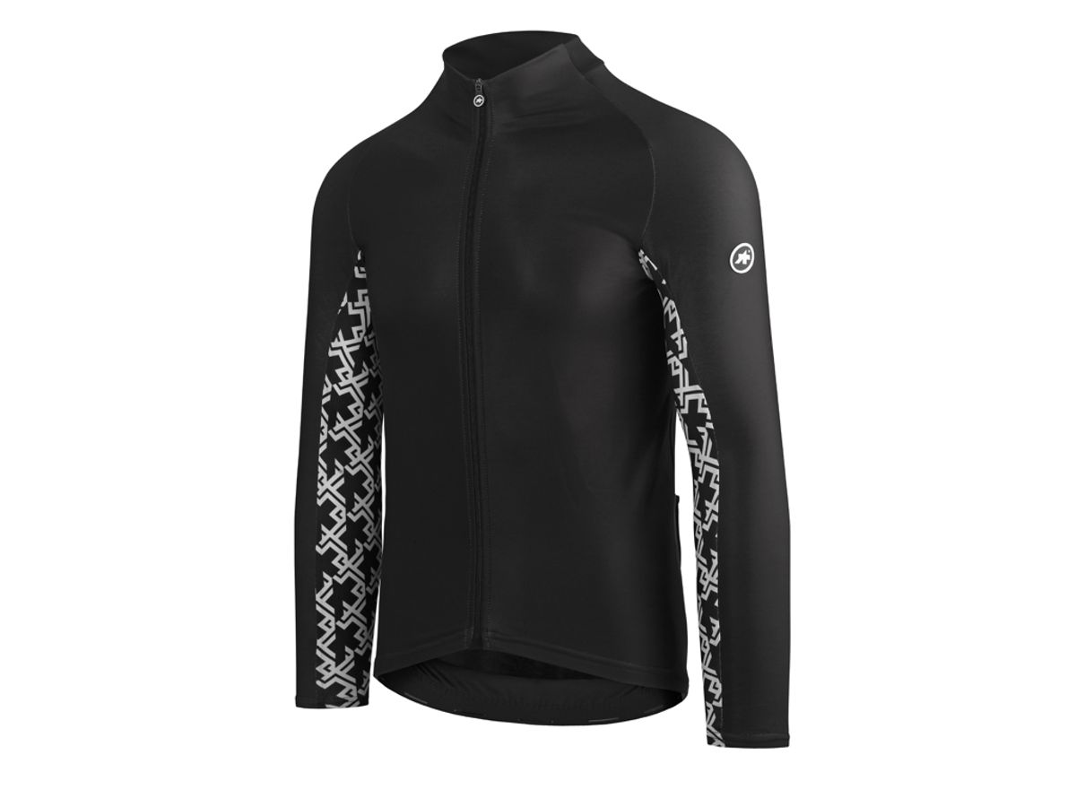 Assos Mille GT Spring Fall LS Jersey - Cykeltrøje m. lange ærmer - Sort - Str. M