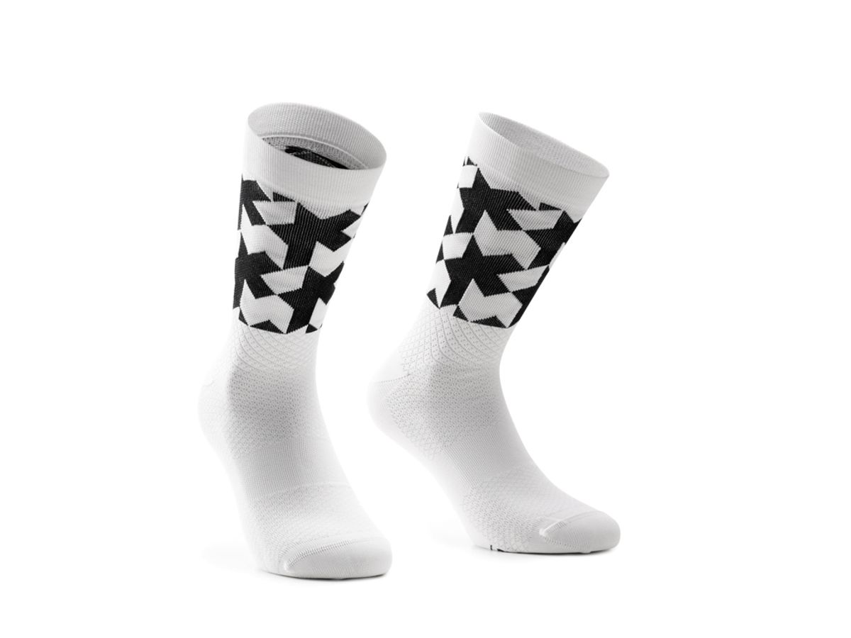 Assos Monogram EVO - Cykelstrømper - Hvid - Str. 0