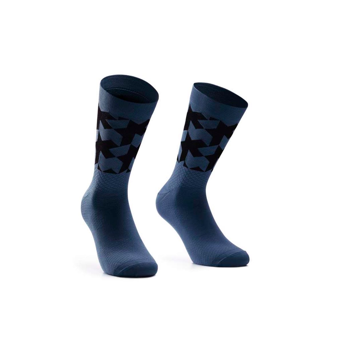 Assos Monogram Evo - Cykelstrømper - Stone Blue - Str. I