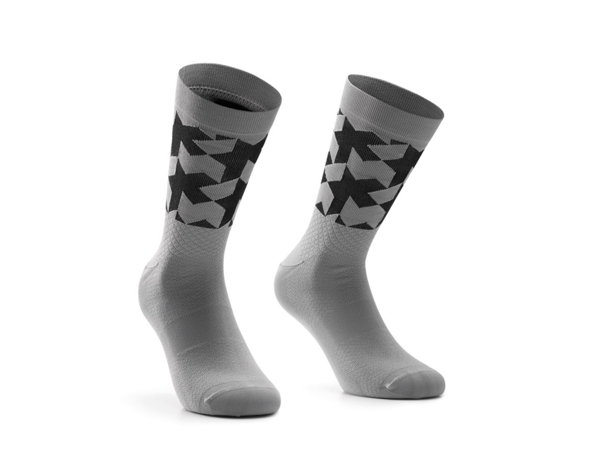 Assos Monogram Socks EVO - Cykelstrømper - Gerva grey - Str. 0