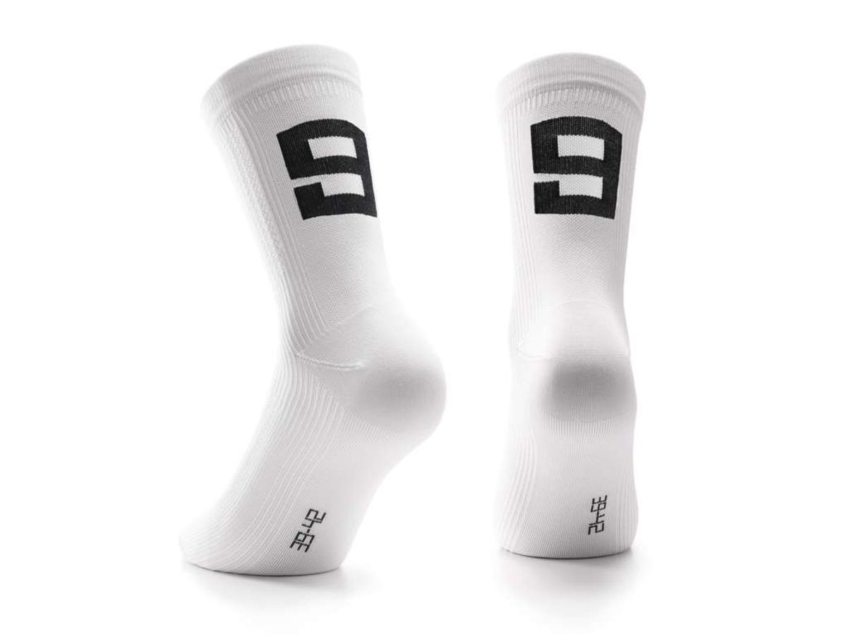 Assos Poker - Cykelstrømper No.9 - Hvid - Str. I