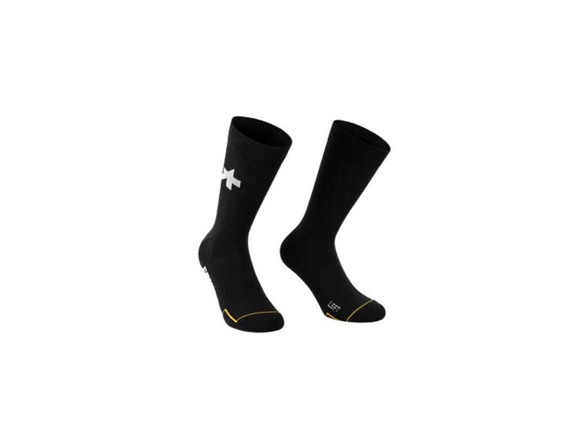 Assos RS Spring Fall Socks - Cykelstrømper - Sort - Str. II