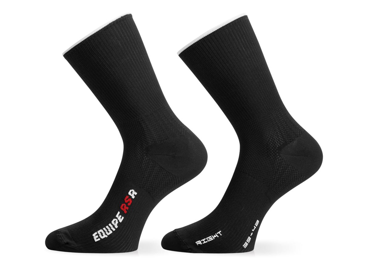 Assos RSR Socks - Cykelstrømper - Sort - Str. I