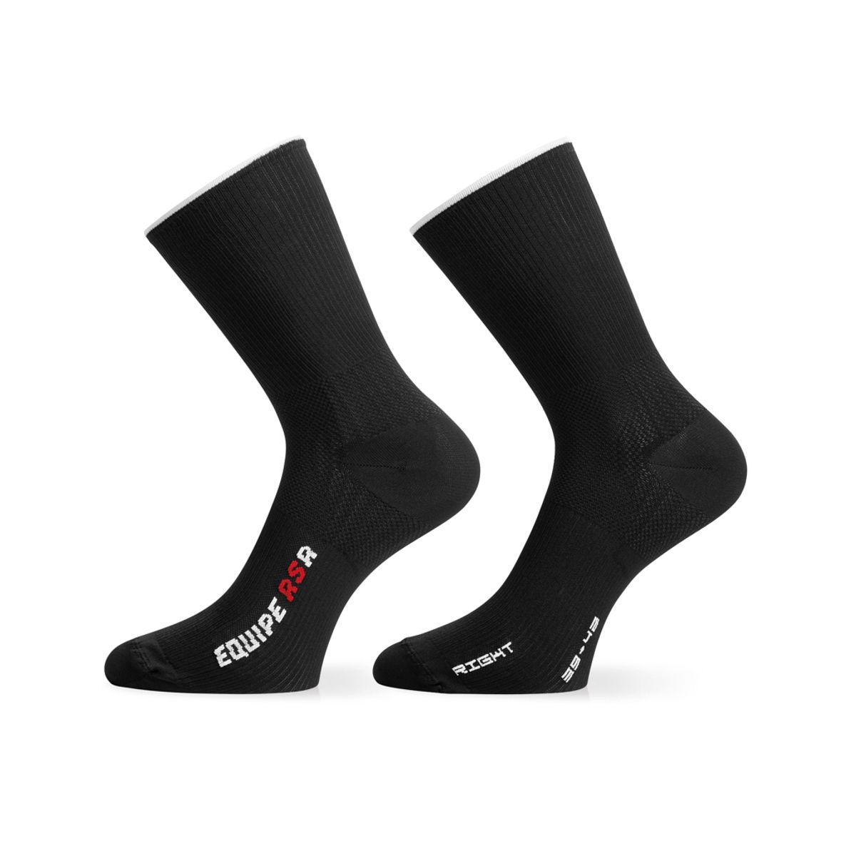 Assos RSR Socks - Cykelstrømper - Sort - Str. II