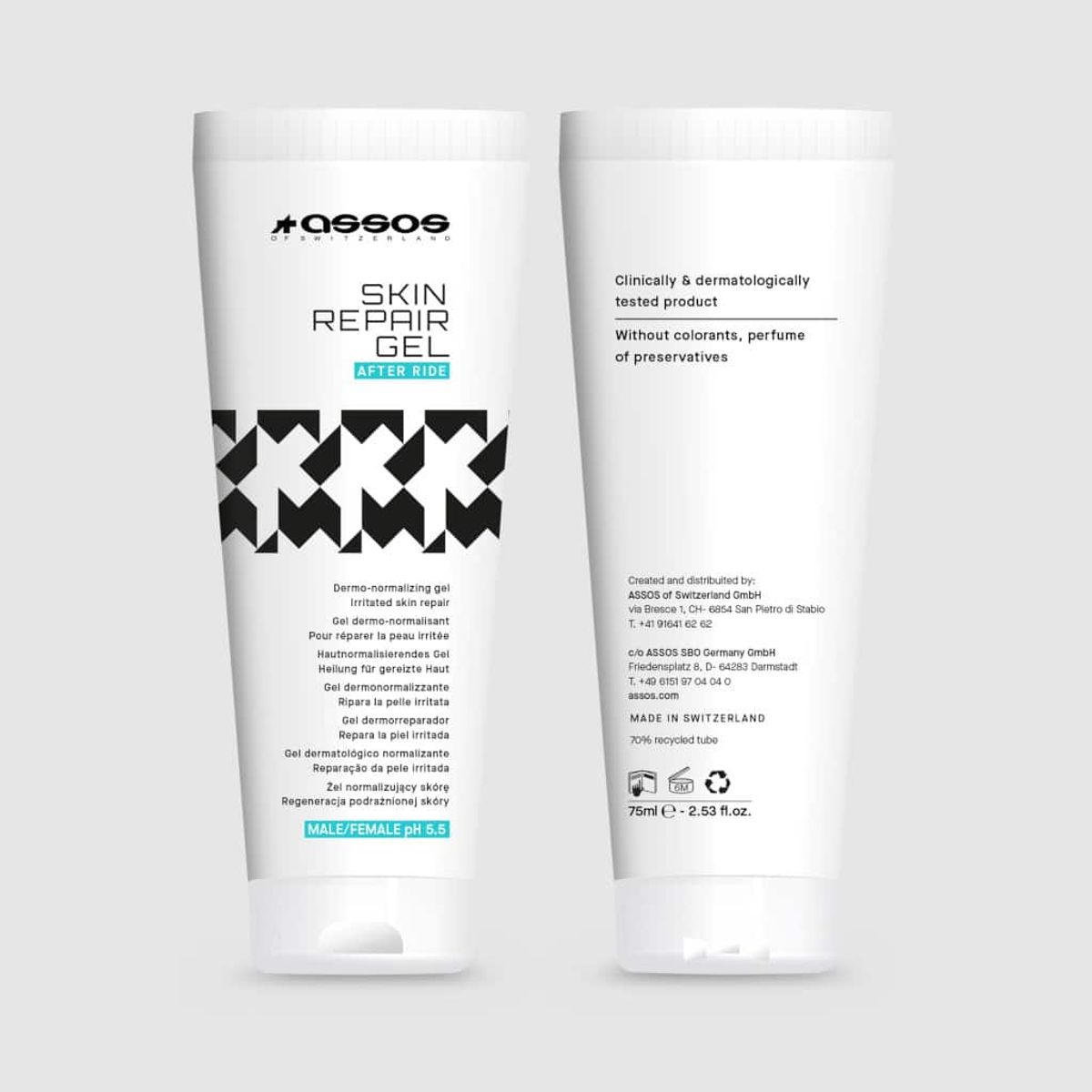 Assos Skin Repair Gel EVO 75ml