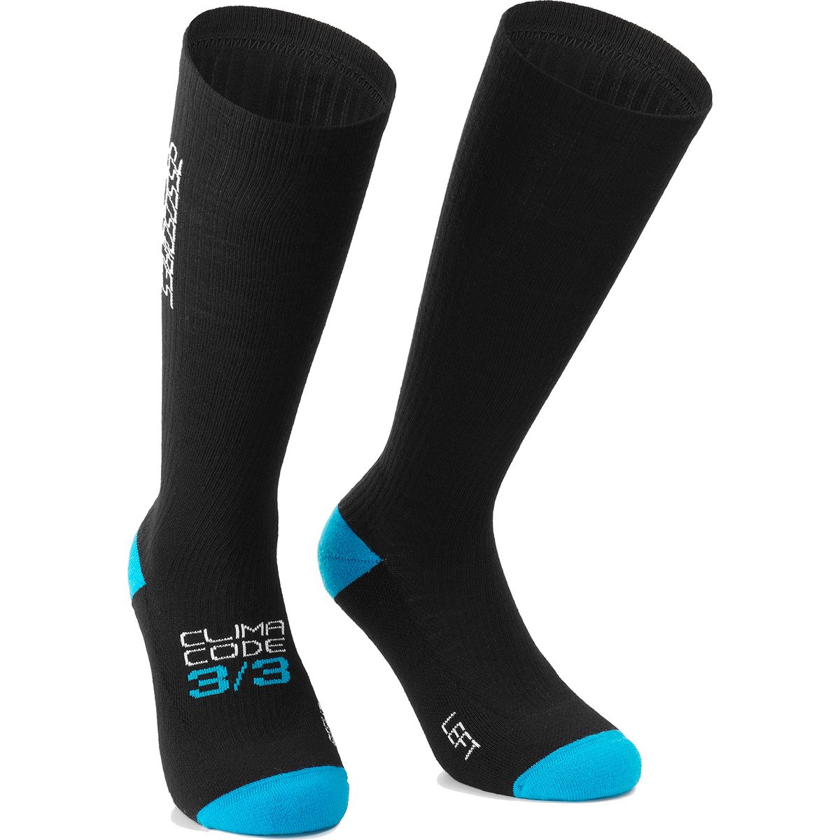 Assos Ultraz Winter FUGU Socks - Black Series