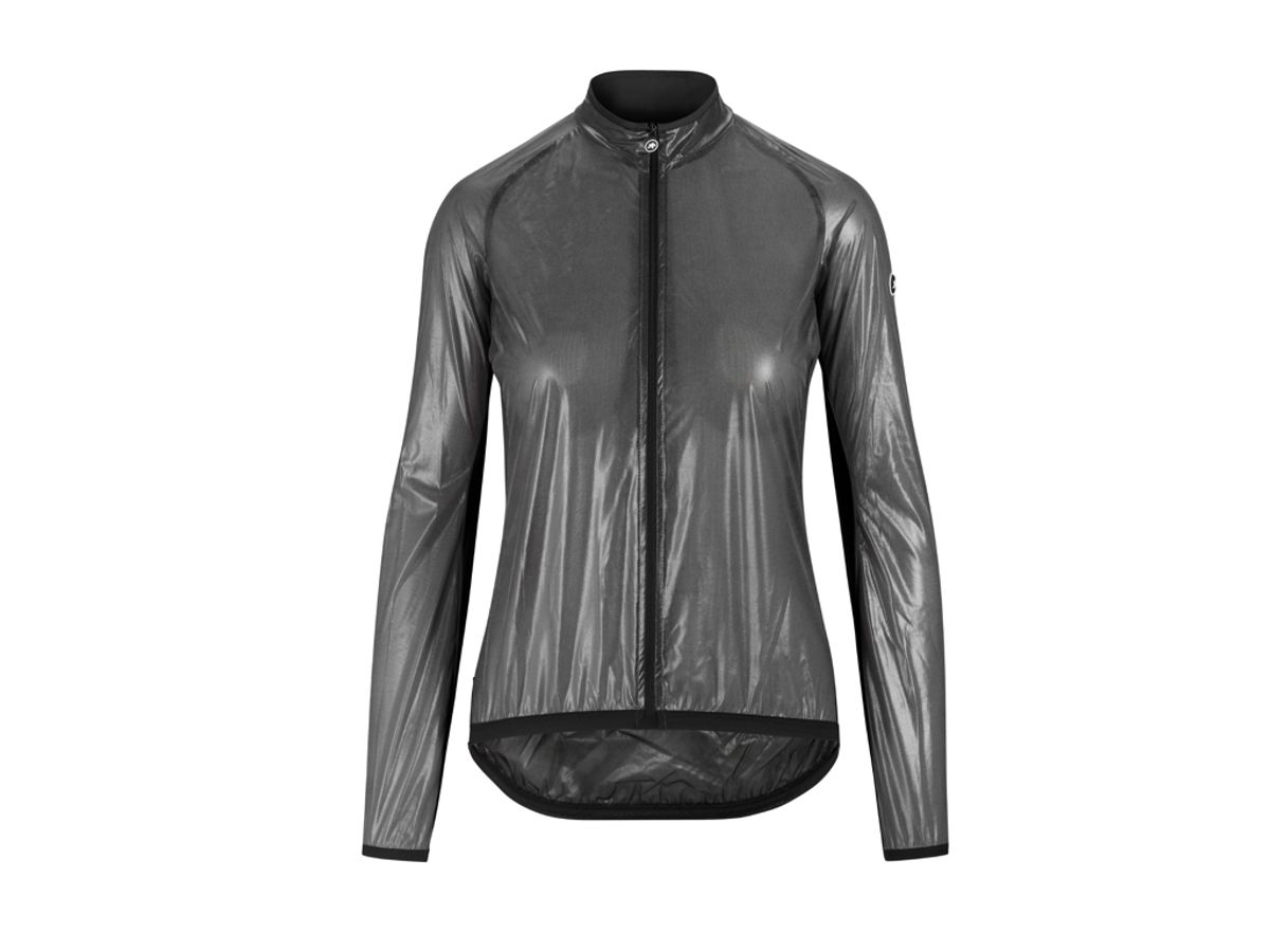 Assos UMA GT Clima Jacket EVO - Reflekterende dame vindjakke - Grå - Str. XL