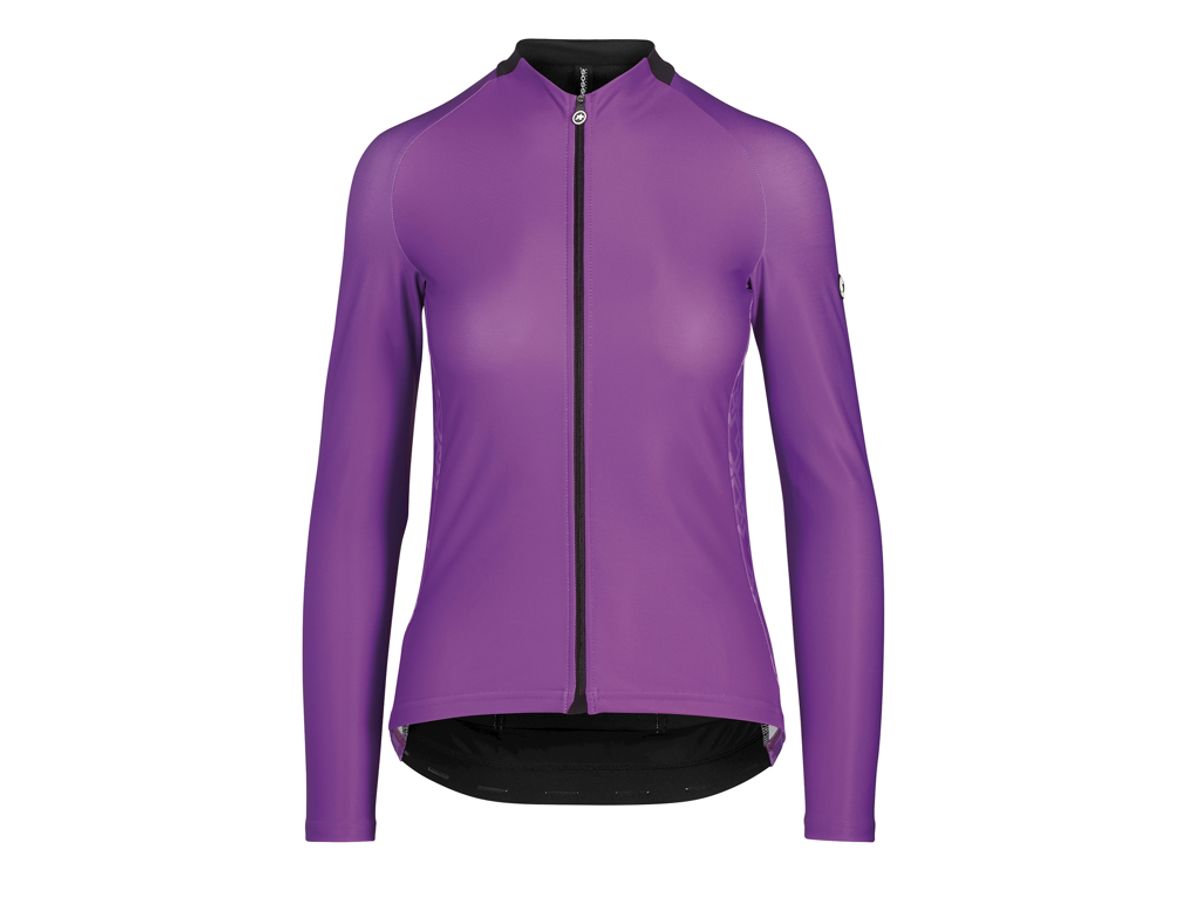 Assos UMA GT Spring Fall Jersey - Dame cykeltrøje L/Æ - Violet - Str. L