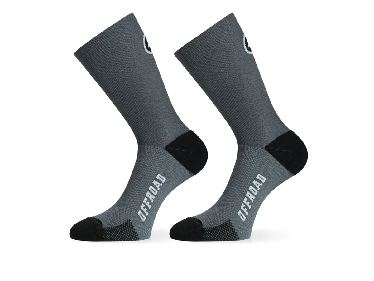 Assos XC Socks - Cykelstrømpe - Grå - Str. 0