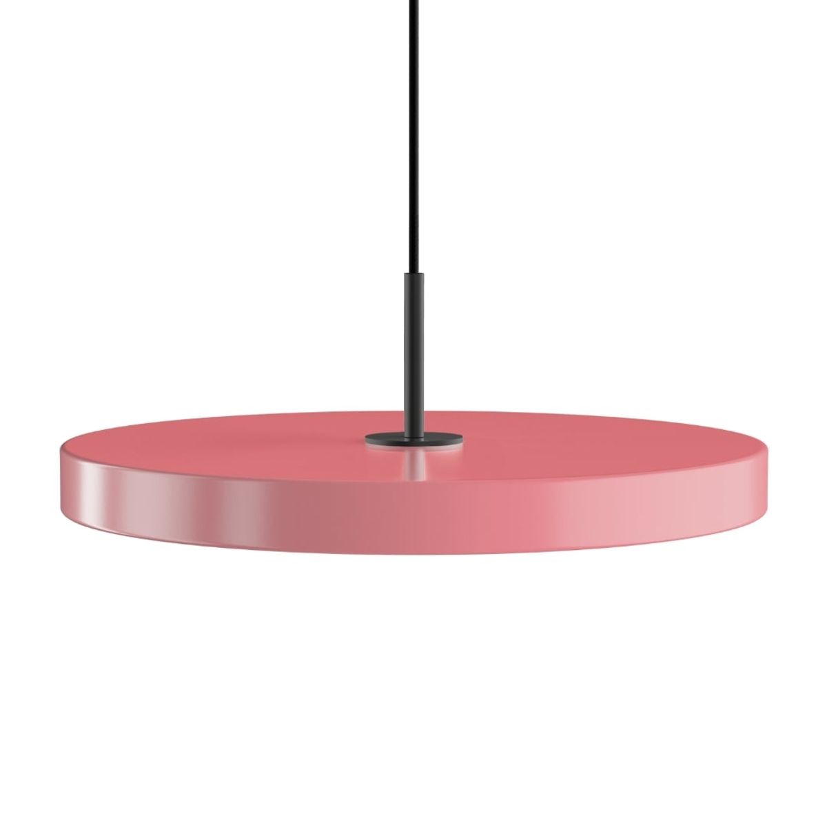 Asteria Plus Medium Pendel Nuance Rose m/ Sorttop - Umage