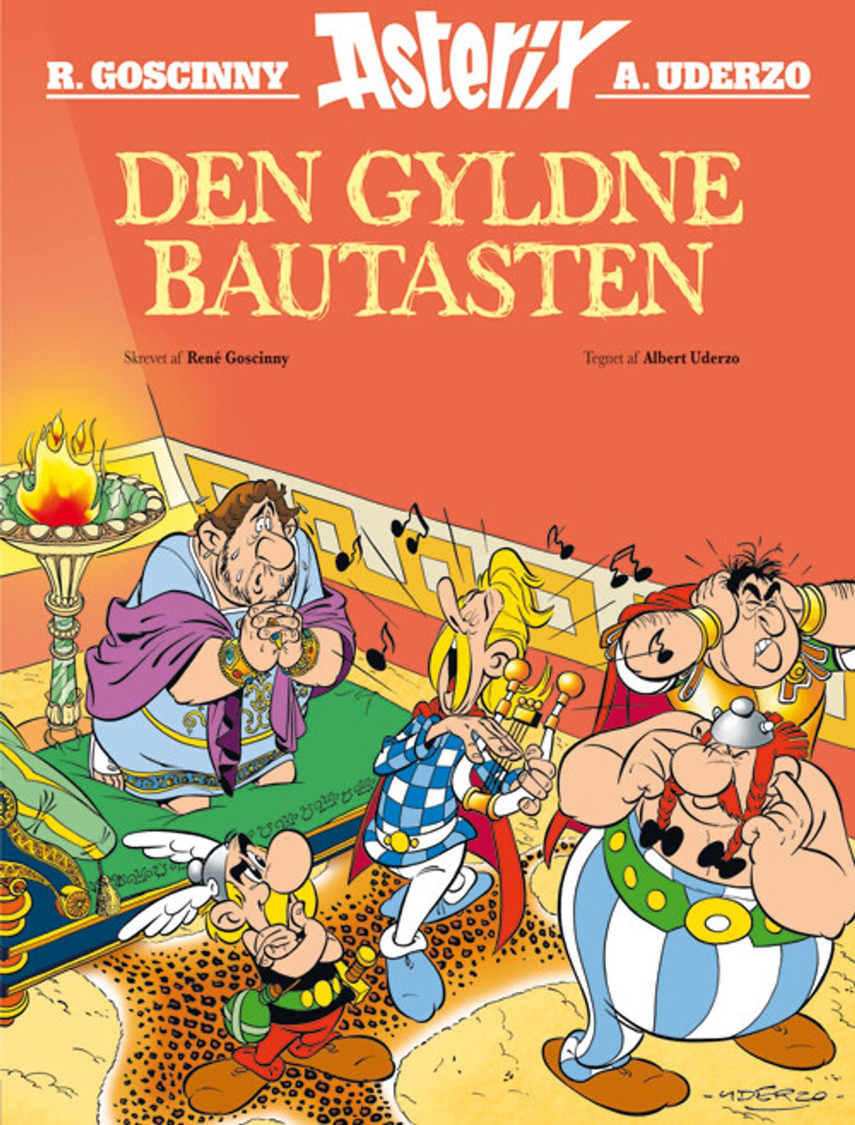 Asterix: Den Gyldne Bautasten - René Goscinny - Tegneserie