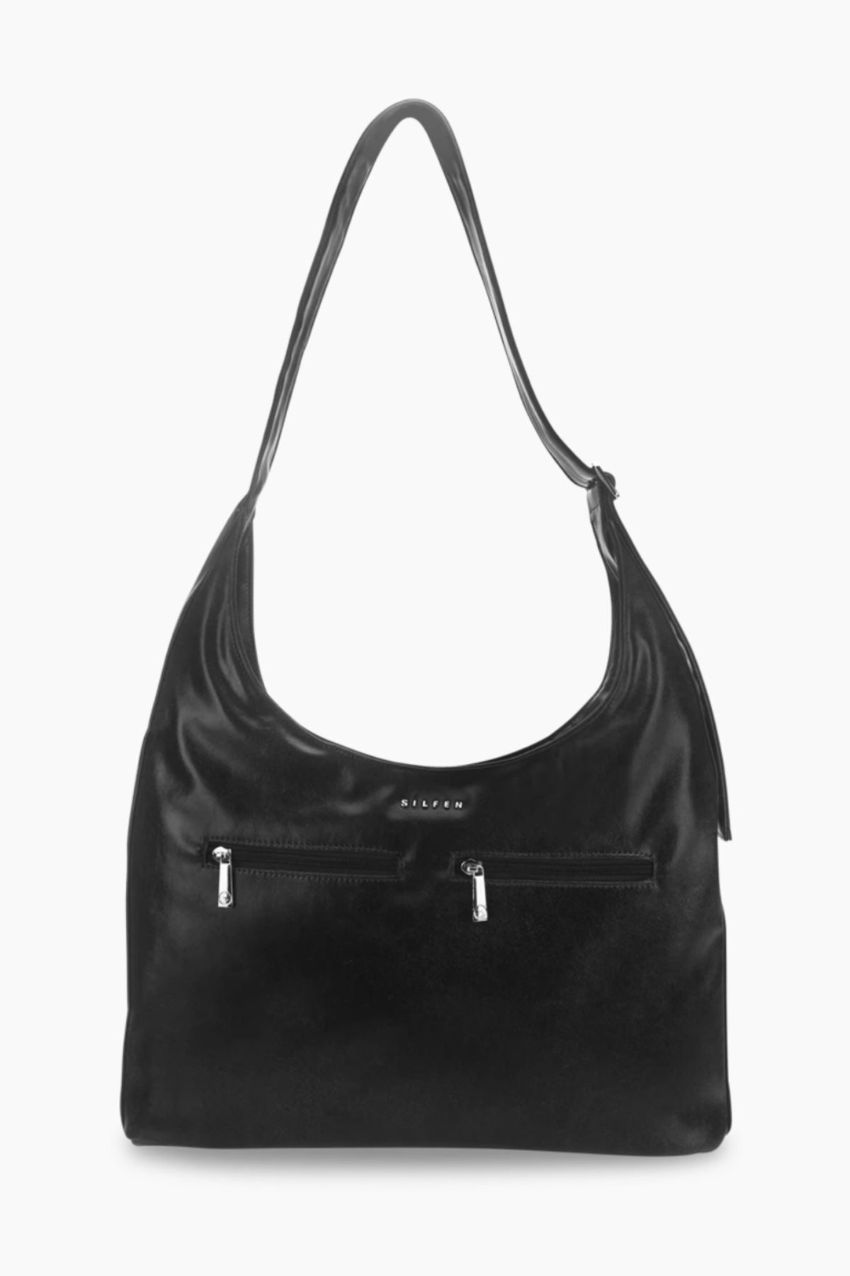 Astrid Buckle Crossbody Bag - Dark Grey - Silfen Studio - Grå One Size