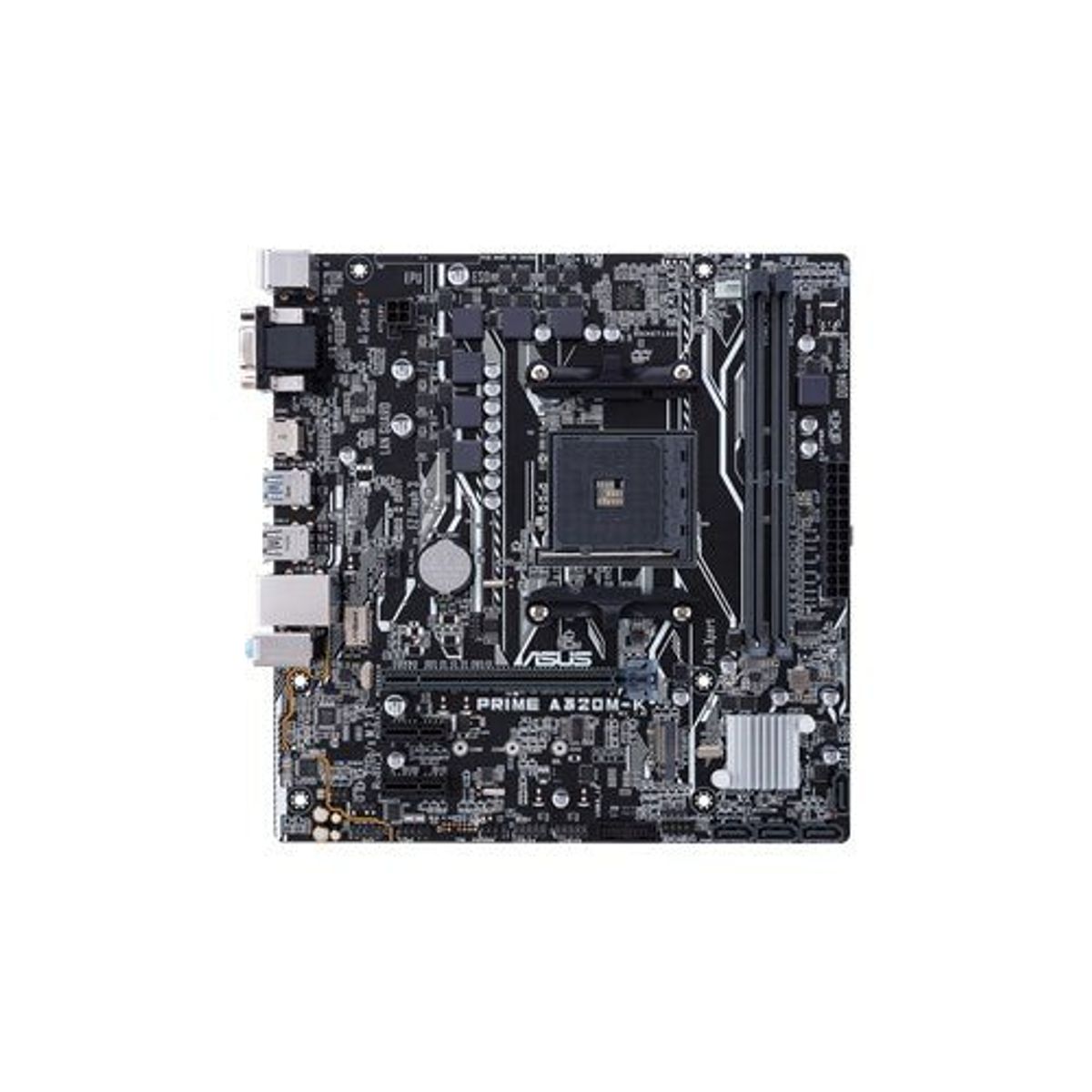 ASUS PRIME A320M-K/CSM (mATX, A320, AM4) - Bundkort