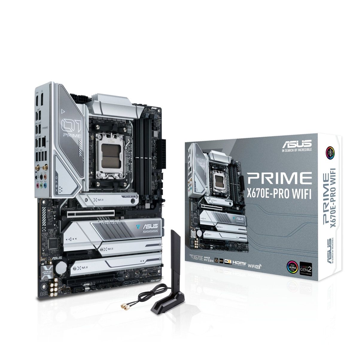 ASUS PRIME X670E-PRO WIFI (ATX, X670E, AM5) - Bundkort