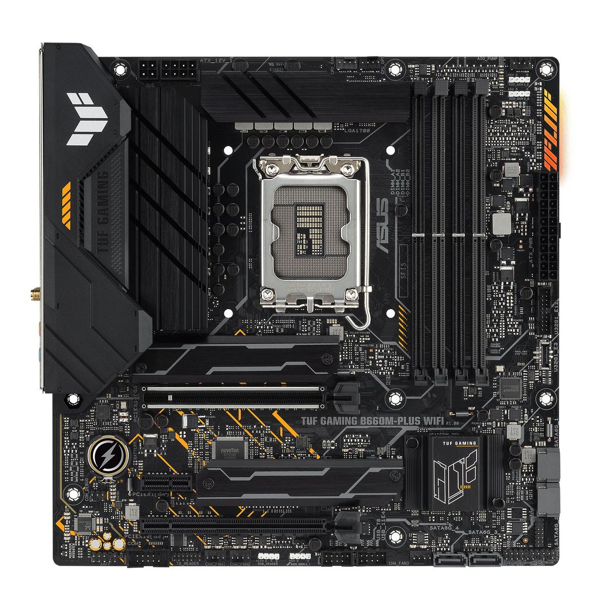 ASUS TUF GAMING B660M-PLUS WIFI (mATX, B660, LGA 1700, DDR5)