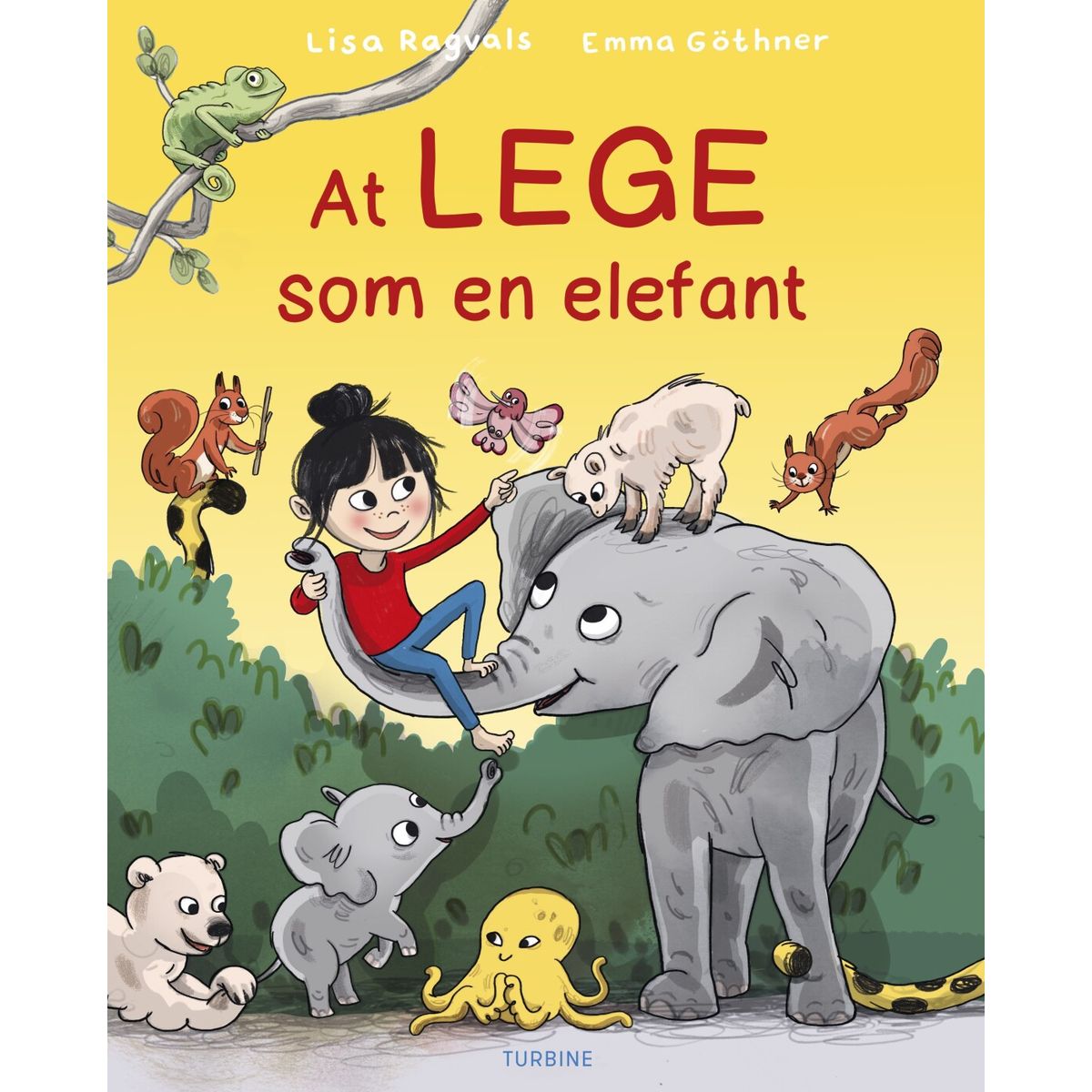 At Lege Som En Elefant - Lisa Ragvals - Bog