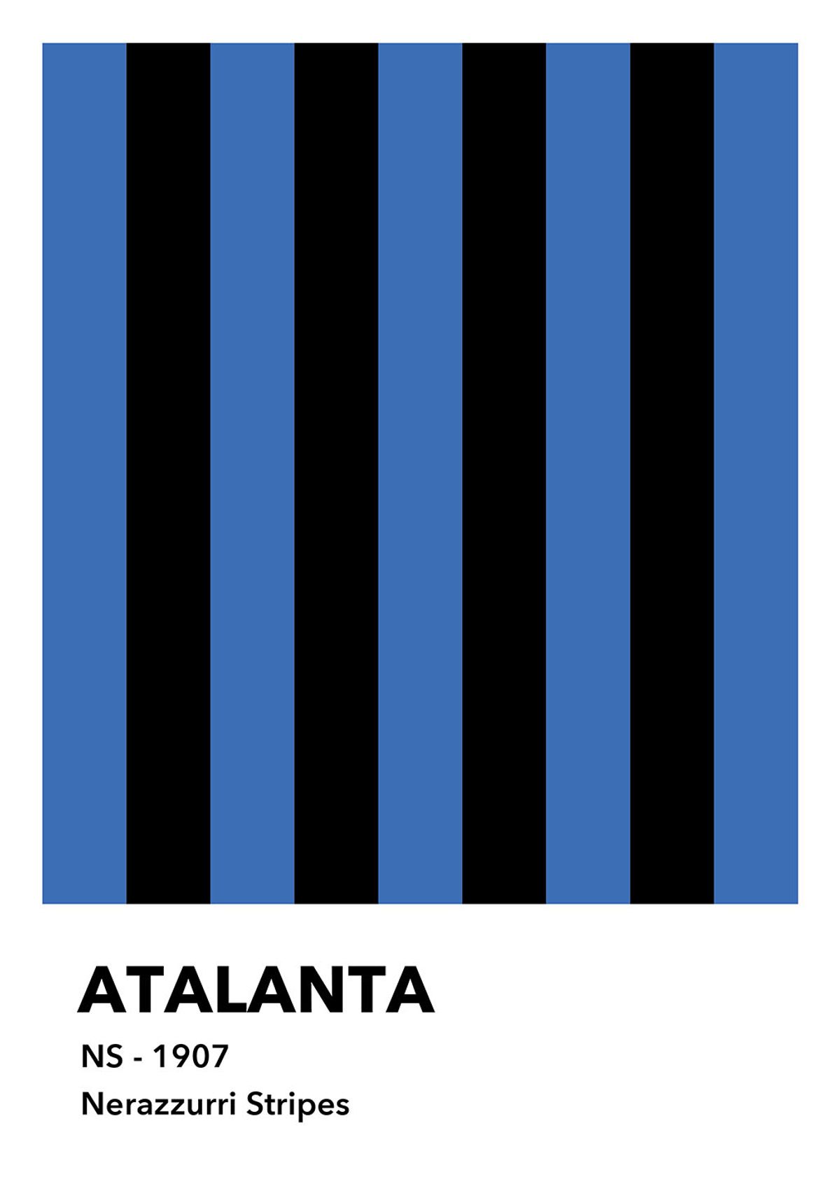 Atalanta - Nerazzurri Stripes af Ol? Ol?