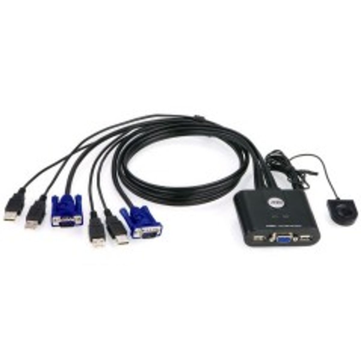 Aten CS22U 2-Port Cable KVM Switch