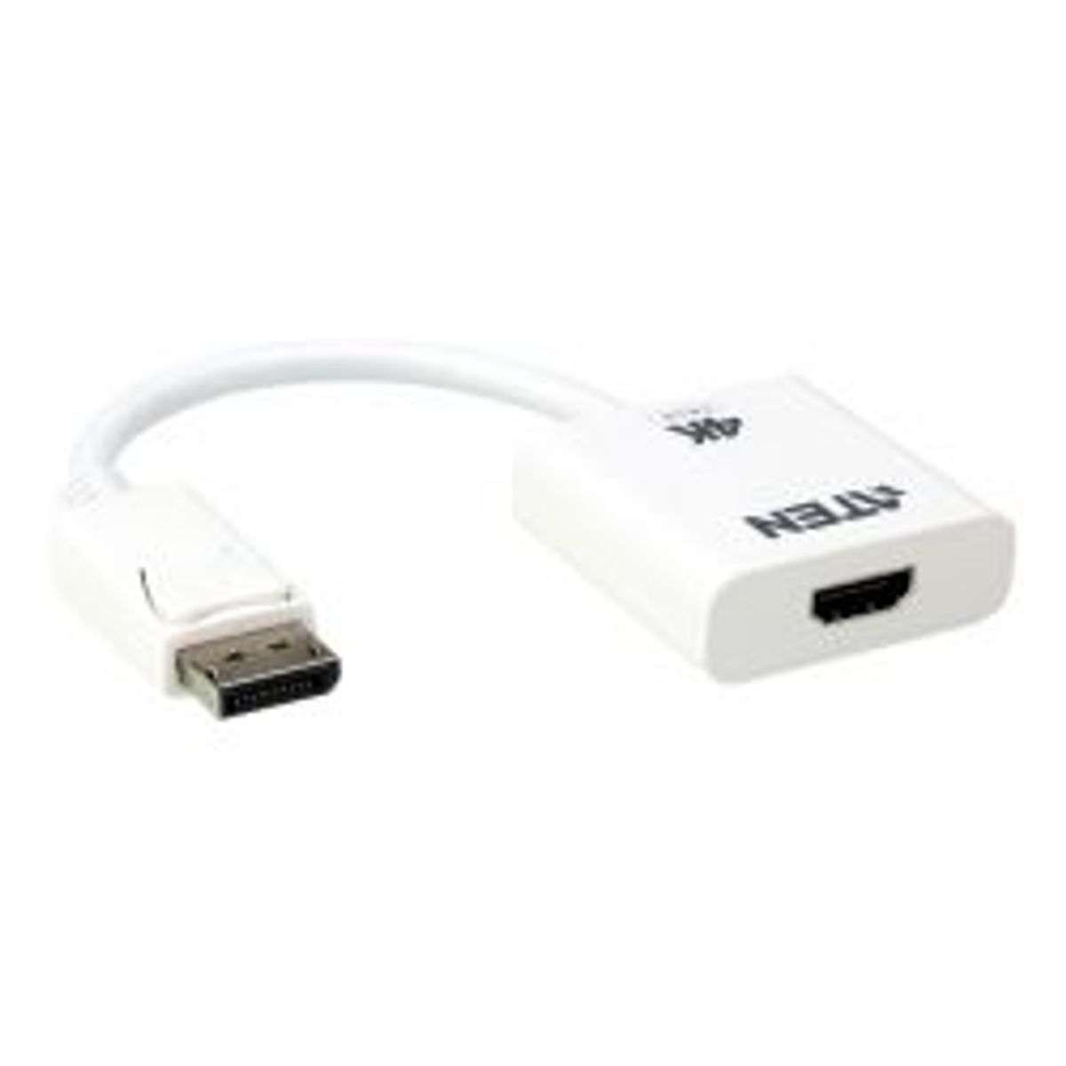 Aten Displayport To True 4k Hdmi Active Adapter, White - Adapter