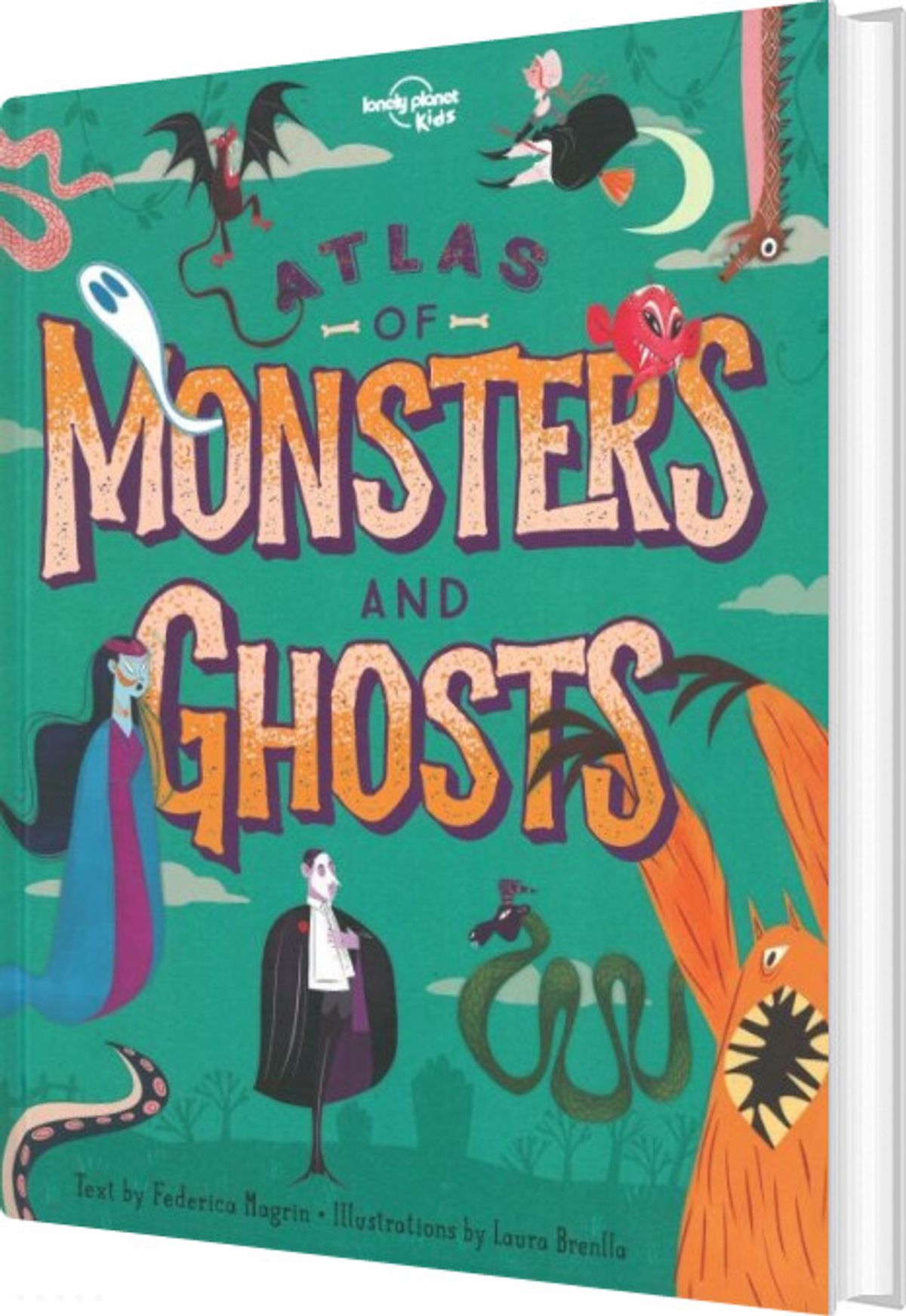 Atlas Of Monsters & Ghosts - Diverse - English Book