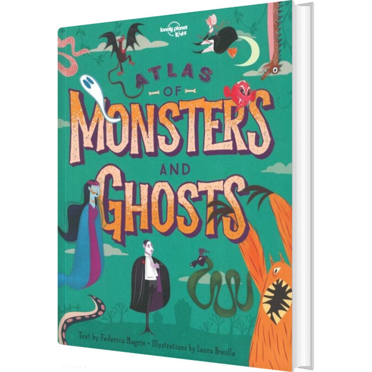 Atlas Of Monsters & Ghosts - Lonely Planet - English Book