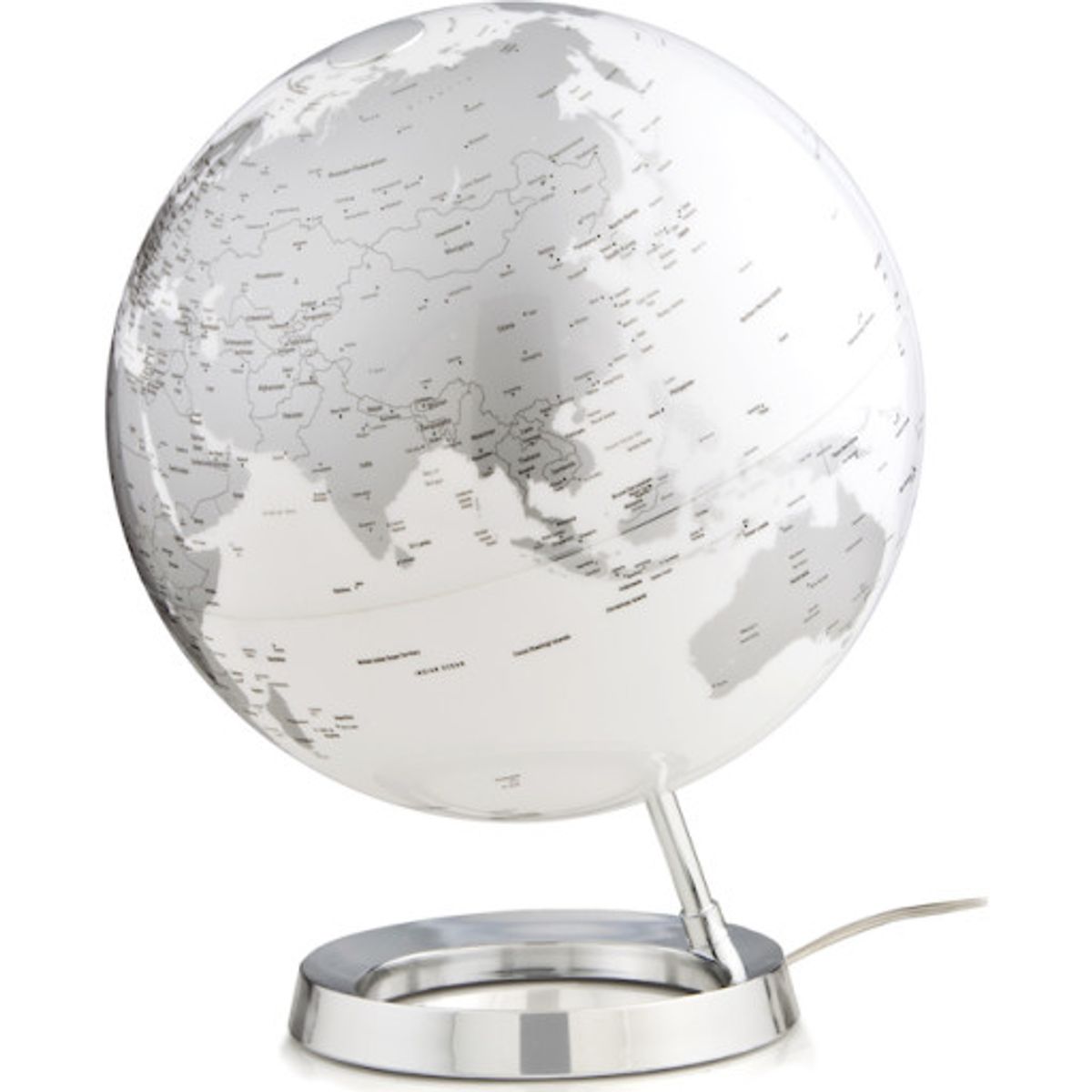 Atmosphere Chrome globus med lys