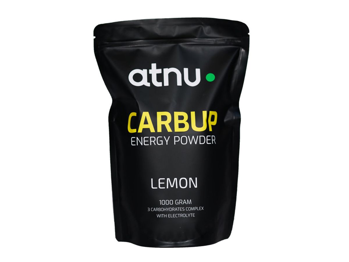 Atnu Carbup Energy Powder - Lemon - 1000 gram