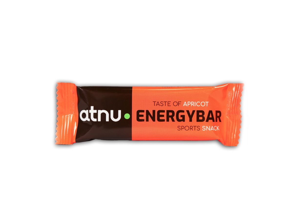 Atnu Energibar - Abrikos - 40 gram. OBS MHT 26-02-2025