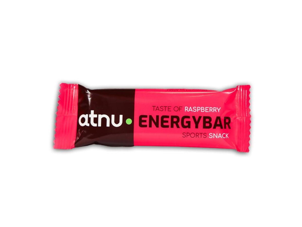 Atnu Energibar - Hindbær - 40 gram.