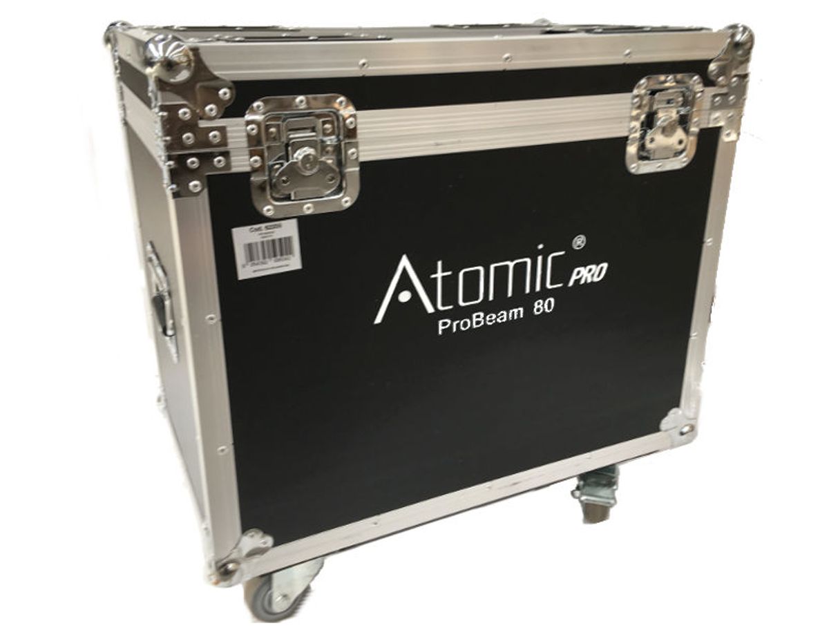 Atomic Flightcase til Atomic Pro LED Beam100 Moving Heads