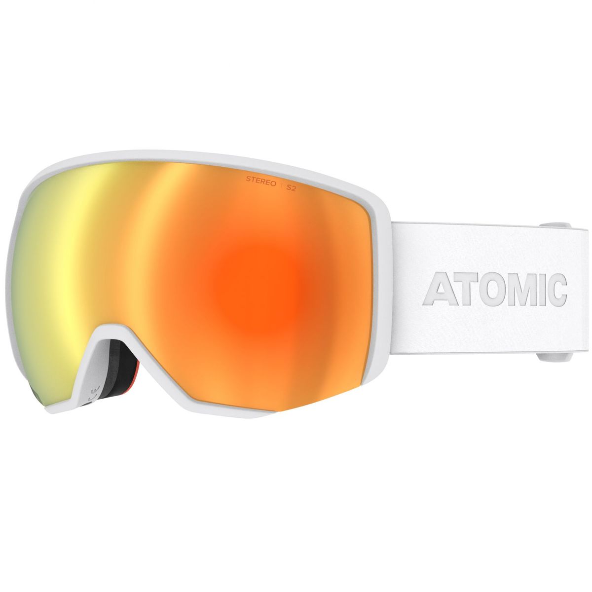 Atomic Revent L Stereo, skibriller, hvid