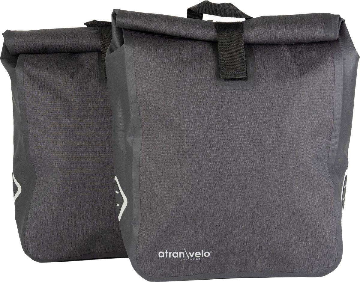 Atran Velo Travel Side Panniers - Sort