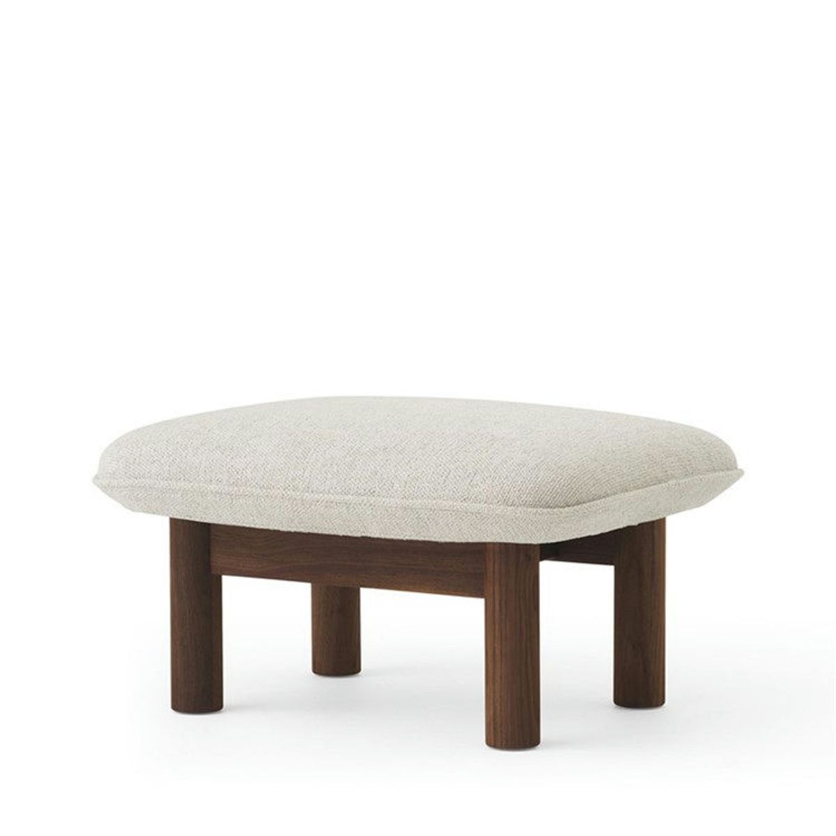 Audo Brasilia Ottoman Walnut Sand (Moss 0011)