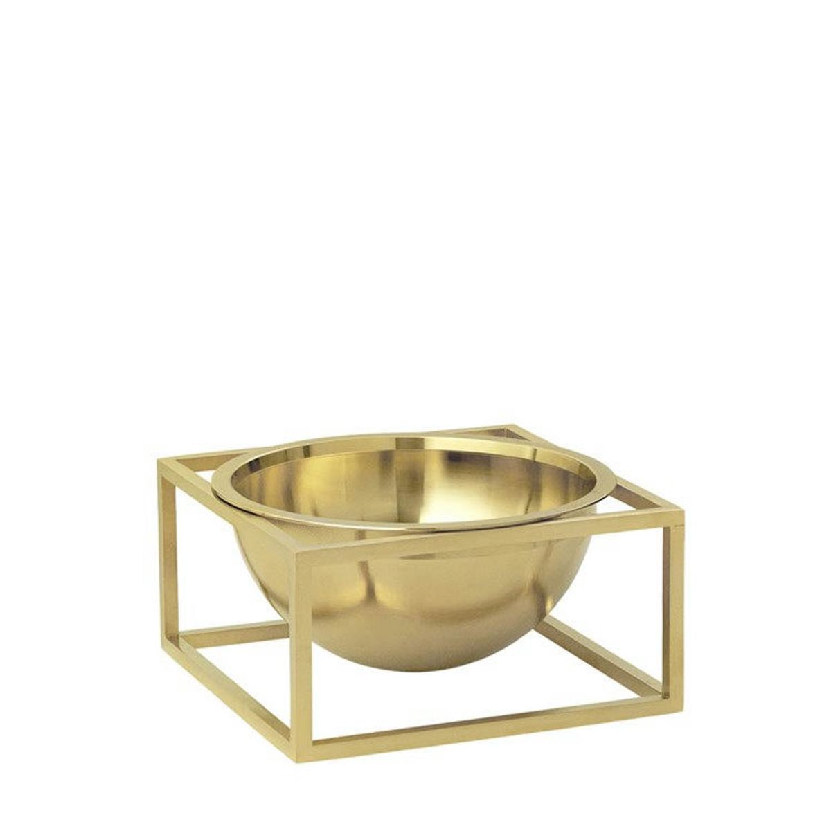 Audo Kubus Centerpiece Gold-Plated Small