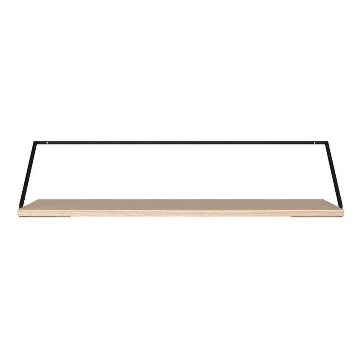 Audo Rail Skrivebord Natural Oak/Black