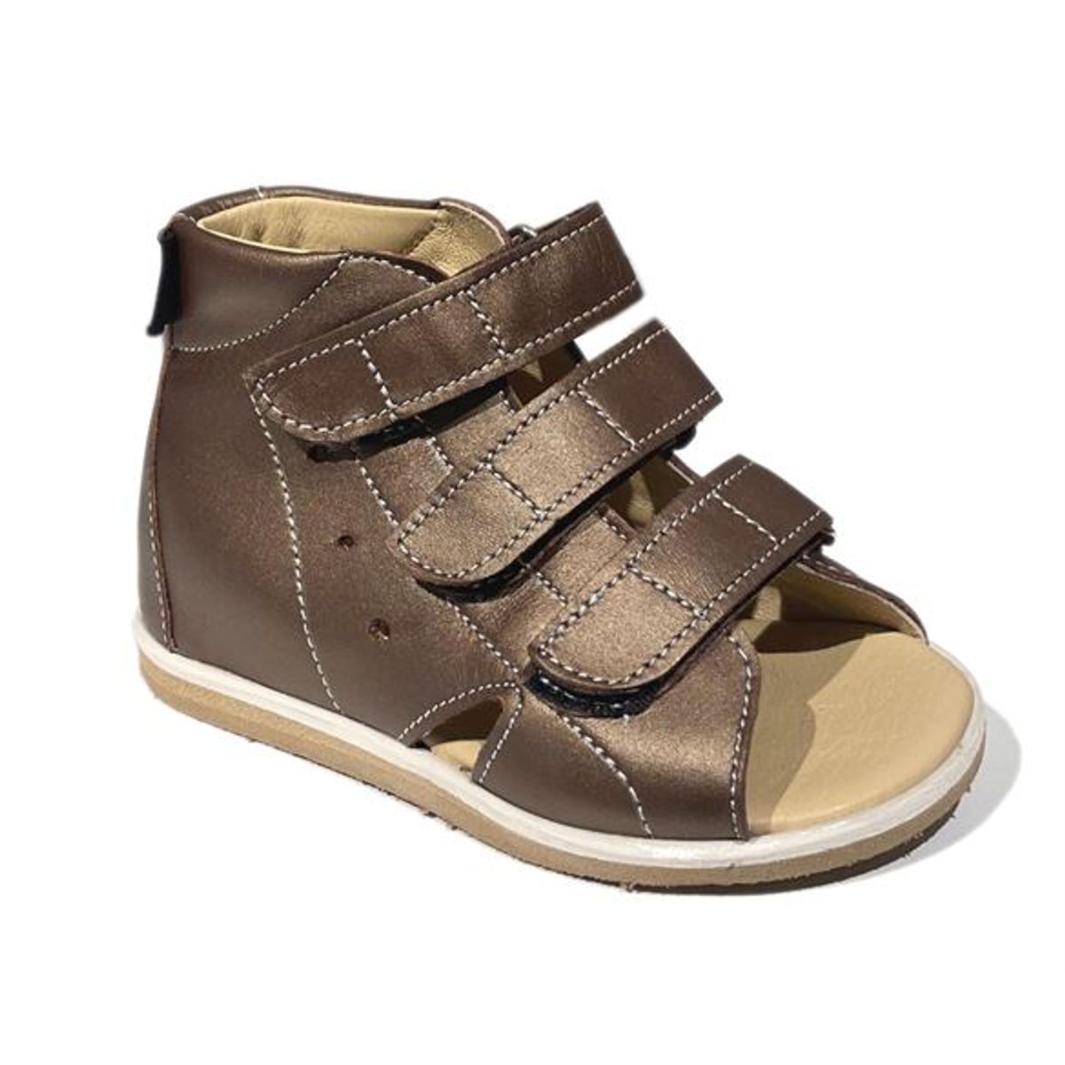 Aurelka sandal, bronze - sandal med ekstra støtte