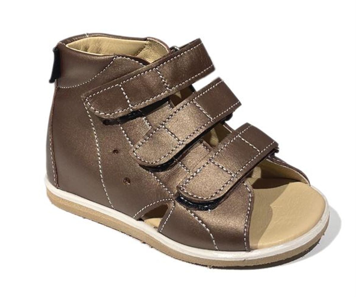 Aurelka sandal, bronze - sandal med ekstra støtte