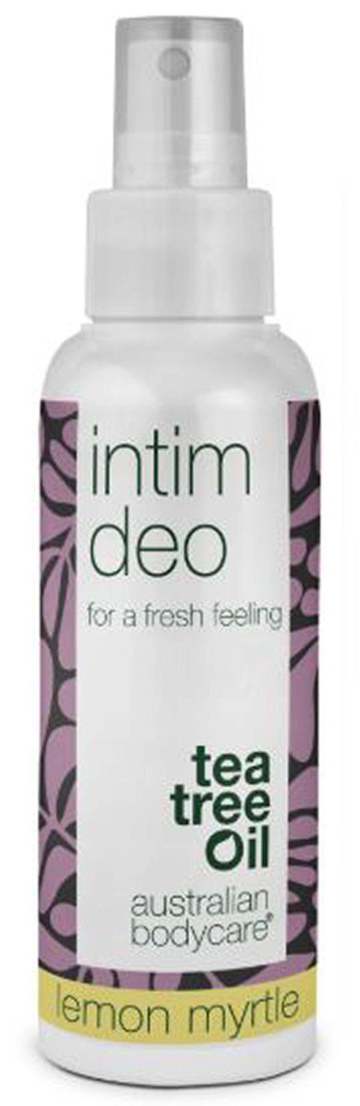 Australian bodycare intim deo for a fresh feeling tea tree oil lemon myrtle 100ml